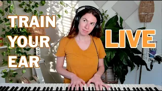 Learn with me LIVE: How to figure out chords by ear!