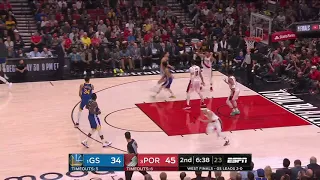 Klay Thompson All Game Actions 05/18/19 Warriors vs Blazers Game 3 Highlights