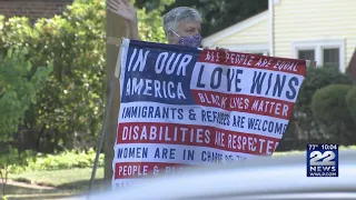 Longmeadow protestors rally against racism