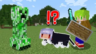 Minecraft【變成貓！】同伴靈魂困在貓的體內，連挖方塊都不行！要怎麼打boss？｜全字幕｜當個創世神【阿斯asu】@MoonRed