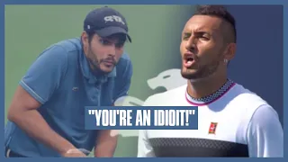 Nick Kyrgios' Intense Doubles Session | You're an Idiot!