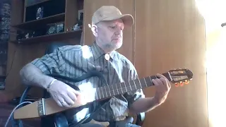 Уезжаю в Ленинград (Александр Суханов) на гитаре