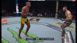 Edson Barboza delayed K.O..The most unbelievable  K.O in the UFC|| RAREST KNOCKOUT