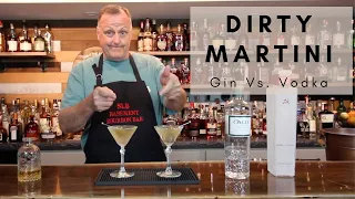 Gin Vs. Vodka Dirty Martini - How do they compare?