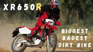 Balls deep with the XR650R