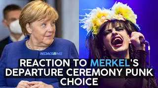 Reaction to Merkel's departure ceremony punk choice | Germany News | NewsRme