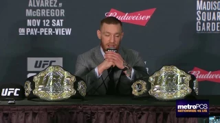 UFC 205: Post-fight Press Conference Highlights