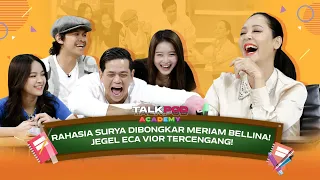 MERIAM BELLINA BONGKAR RAHASIA SURYA! JEGEL ECA VIOR JADI TERCENGANG - Talkpod Academy