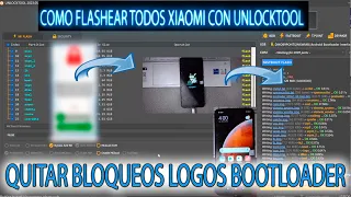 FLASHEO TODOS LOS XIAOMI REDME REALME QUITAR BLOQUEO CANDADO CON UNLOCKTOOL DESCARGAR FIRMWARE BL