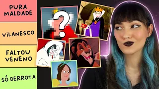 MELHORES E PIORES VILÕES DISNEY!! 👀 - Tierlist #2