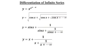 Differentiation Shortcut Tricks for IIT JEE / Infinite Differentiation / Derivatives Short Trick