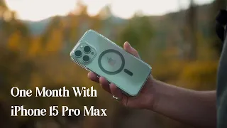 iPhone 15 Pro Max | LOG Video is a GAMECHANGER | One Month Review