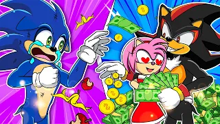 Sonic and Shadow Love Beautiful Amy! | Sad Story Love | Sonic the Hedgehog 2 Animation