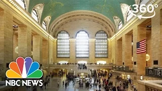 Hidden Secrets Of New York’s Grand Central Terminal | 360 Video | NBC News