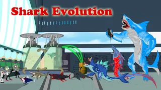 Evolution of Shark & Evolution of GODZILLA: Size Comparison / ANIMATION SKILL