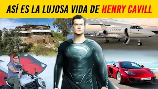 Así es la LUJOSA vida de HENRY CAVILL 2023 - The BRO!