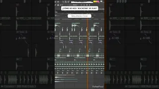 ¿Cómo se hizo "ROCKSTAR" de Duki? #duki #rockstar #instrumental #tutorial