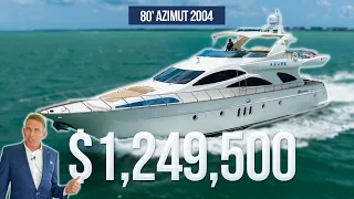 80 Azimut Motoryacht Walkthrough [AZURE]