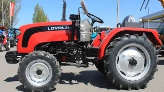Відео-огляд міні-трактор LOVOL FT 244
