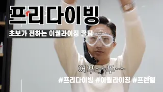 프리다이빙 초보가 전하는 주의사항과 이퀄라이징 꿀팁