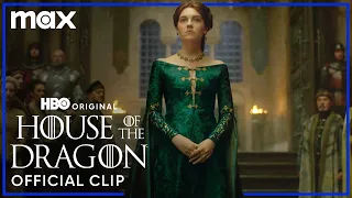 Alicent Hightower Makes A Grand Entrance | House Of The Dragon | Max