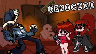 Just. DIE!!! Genocide Remix, But it's Tabi Vs. GF & Tactie (FNF Genocide But GF Sings it ft. Tactie)