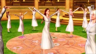 Barbie in The 12 Dancing Princesses - First dance in the magical kingdom (ballet)