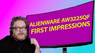 First impressions with the Alienware AW3225QF 4k 240hz QD-OLED compared to the lg c2 and dwf