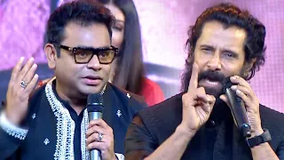 AR Rahman and Chiyaan Vikram Superb Speech At PS1 Pre Release Event | Jayam Ravi | Ponniyin Selvan