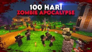 100 Hari Minecraft Hardcore Tapi Zombie Apocalypse (Part 2)