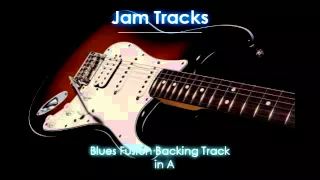 Funk Blues Fusion Guitar Backing Track (A)