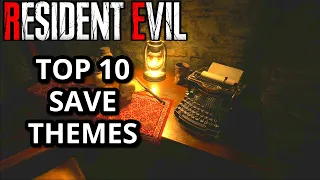 TOP 10 RESIDENT EVIL SAVE ROOM THEMES