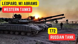 Western Tanks vs Russia’s T72