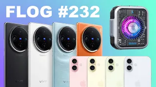 FLOG #232: Pixel 8a, iPhone 16 та iPhone 16 Pro, vivo X100, Red Magic Cooler 5 Pro і Nord CE 4