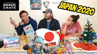 Snack Crate Unboxing Japan (Taste Test) November 2020 #SnackCrate #ITADAKIMAS