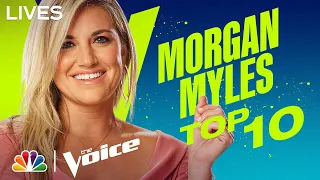 Morgan Myles Performs Chris Stapleton's "Tennessee Whiskey" | NBC's The Voice Top 10 2022