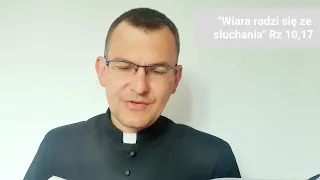 Ewangelia na dziś | 8.07.22-pt (Mt 10, 16-23) ks. Łukasz Skołud MSF #wiararodzisięzesłuchania