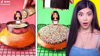 I Tried Visually Amazing Food Tik Toks 🧁