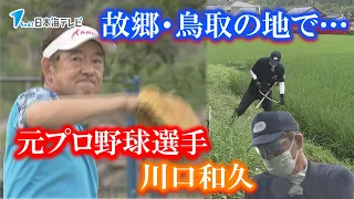 【野球は人生】元プロ野球選手 川口和久さん故郷鳥取の地で第2の人生【米作り】