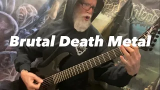 Slamming Brutal Death Metal Guitar Riffs