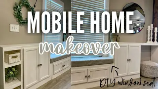 *EXTREME* MOBILE HOME MAKEOVER | single wide transformation | creative storage | mobile home updates