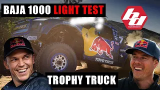 Racing the Baja 1000: How Many Lights Do You NEED? Light testing - Bryce Menzies and Andy McMillin