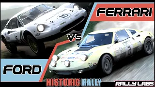 Historic Rally #3 | Ferrari Dino vs Ford GT70 - Group 3 | Forza Horizon 5