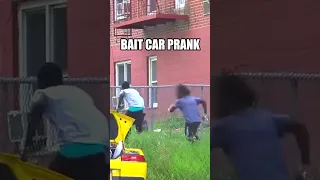 Bait Car Prank #joeysalads #Pranks #Shorts