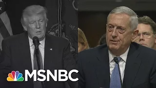 Donald Trump's Words Vs. His Cabinet Nominees' Words | The 11th Hour | MSNBC