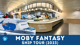 Moby Fantasy, ship tour! Discover the interiors of the world's largest ferry!