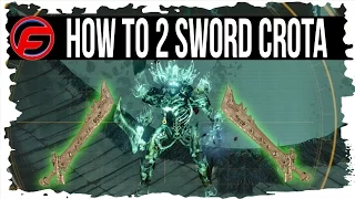 Destiny How to Kill CROTA WITH 2 SWORDS Crotas End Raid HARD MODE Tutorial No Ogres