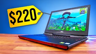 Can You Game on the Cheapest Gaming Laptop? $200 Challenge!