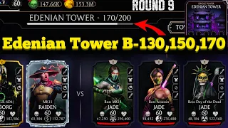Edenian Tower Boss Battle 170 & 130,150 Fight + Reward MK Mobile