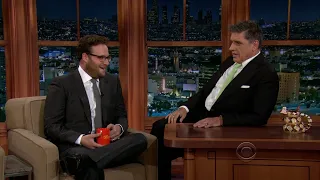 Late Late Show with Craig Ferguson 6/13/2013 Seth Rogen, Elisabeth Moss